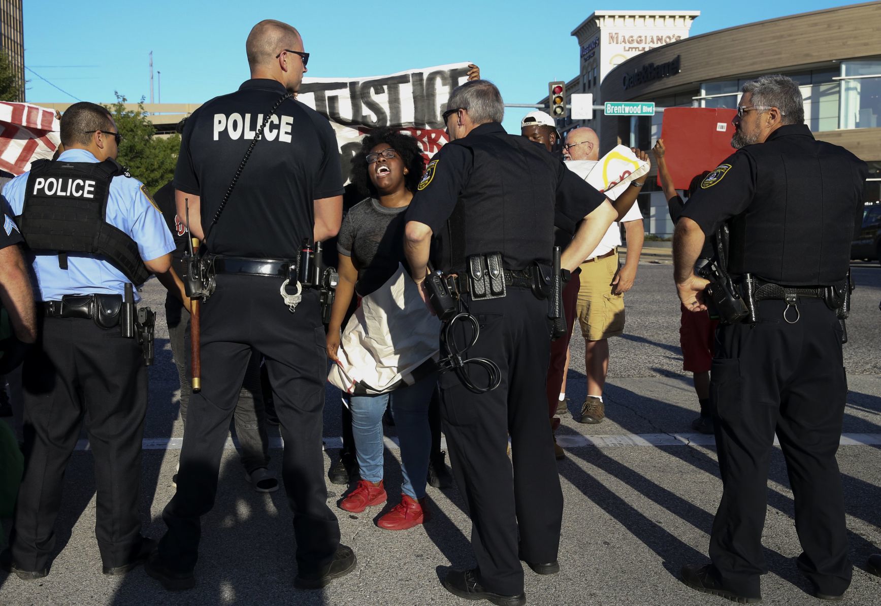Protest for Terry Tillman